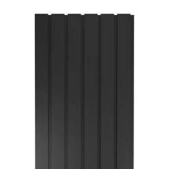 Radex Panneau tasseau décoratif Maya en MDF noir 275X90CM ép.14mm- Panneau Tasseau Bois