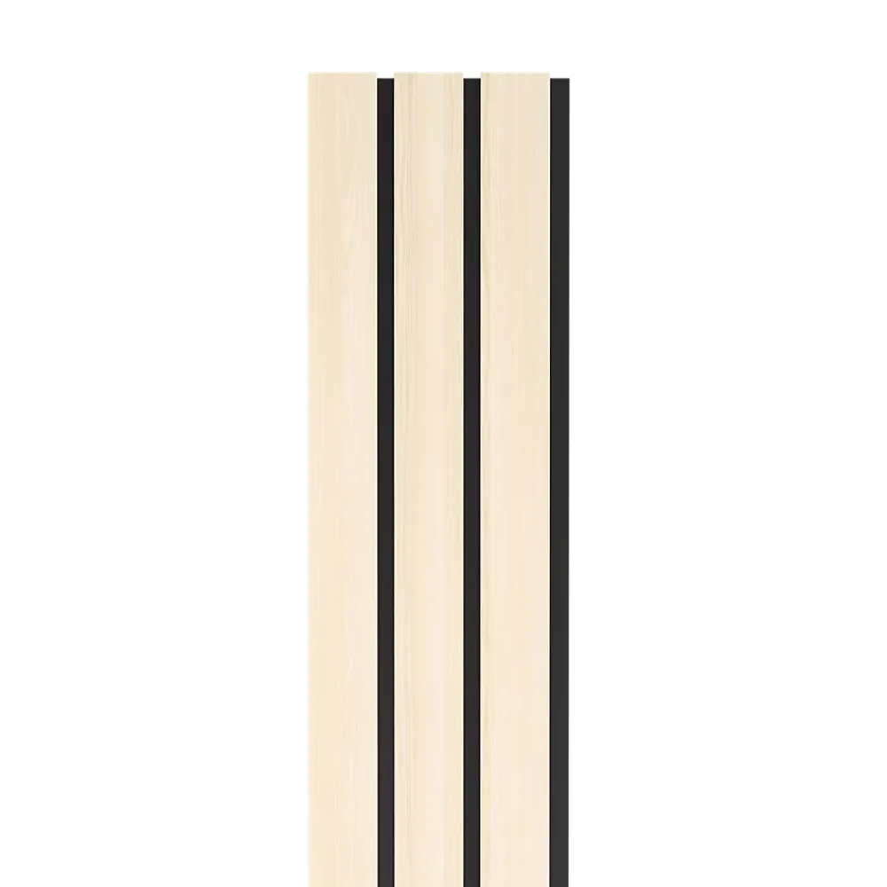 Radex Panneau tasseau décoratif Maya en MDF effet frêne 275X60CM ép.14mm- Panneau Tasseau Bois