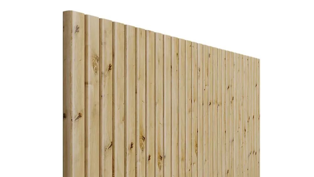 Radex Panneau Tasseau Bois<Panneau tasseau flexible MDF Ella effet chêne clair 90X40 cm