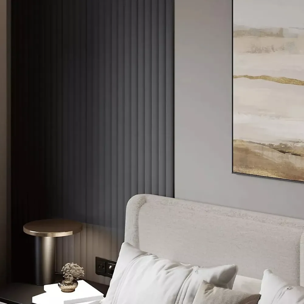 Protocole Pro Panneaux 275 cm WAVE lambris MDF PAQUET DE 4 PIECES- Lambris Mural