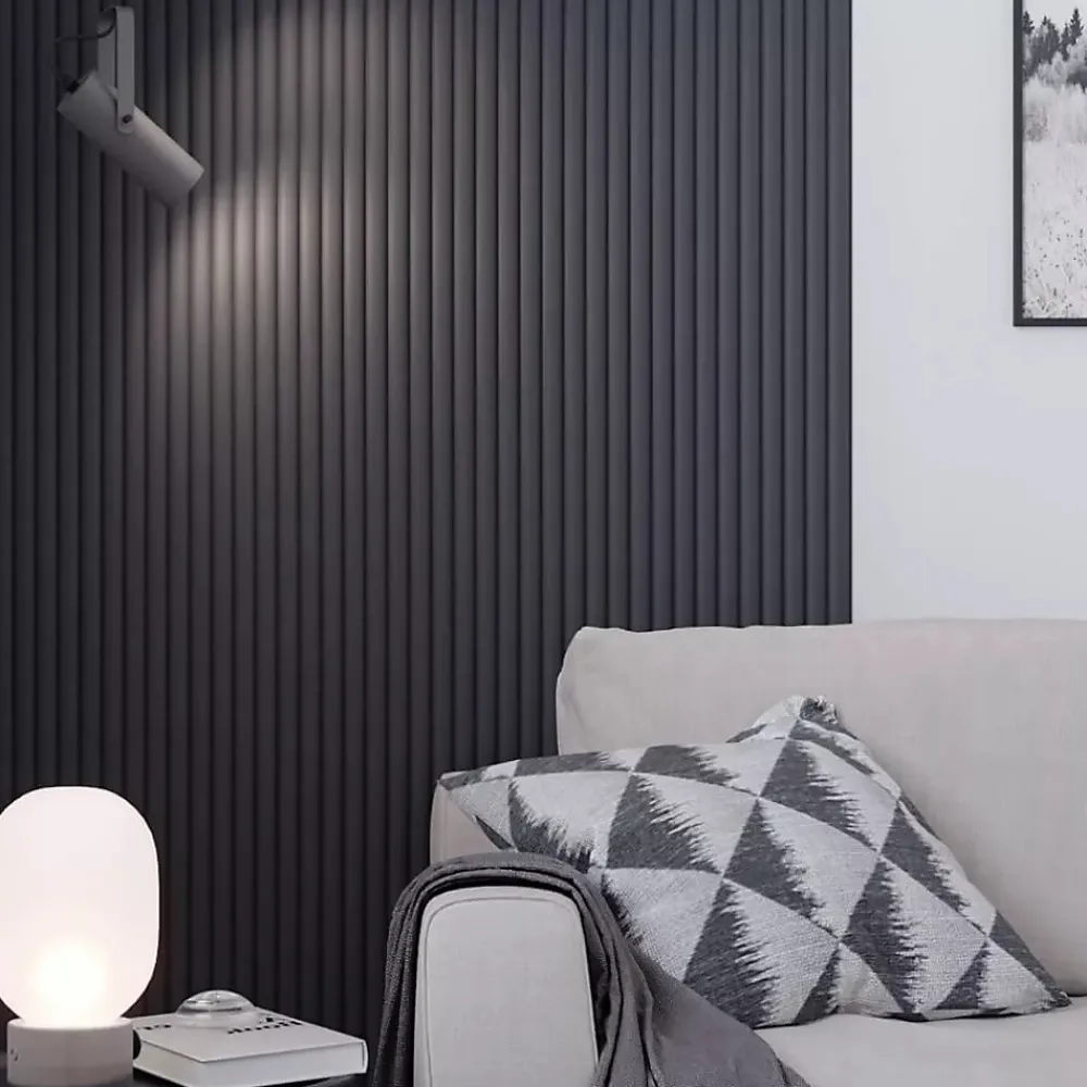 Protocole Pro Panneaux 275 cm WAVE lambris MDF PAQUET DE 4 PIECES- Lambris Mural