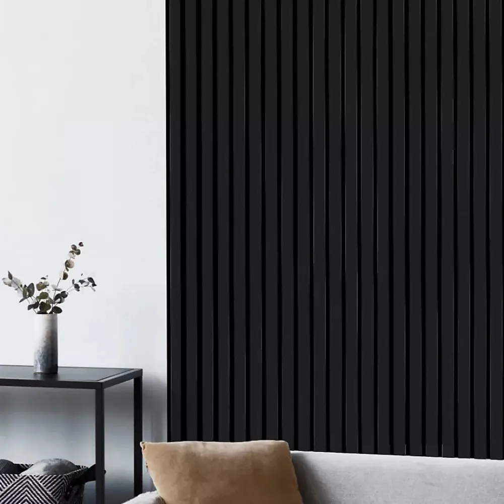 Protocole Pro Panneau Tasseau Bois<Panneaux 278 cm SLIM SOUPLE Noir Mat