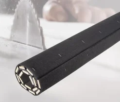 Protocole Pro Panneau Tasseau Bois<Panneaux 278 cm SLIM SOUPLE Noir Mat