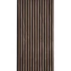 Floordirekt Panneaux acoustiques en aspect bois, 1 Pièce, 118 x 60 cm, Black Walnut- Panneau Décoratif En Bois