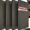 Tectake Panneau Tasseau Bois<Panneaux acoustiques modernes aspect bois en MDF 120 x 60 x 2,1 cm