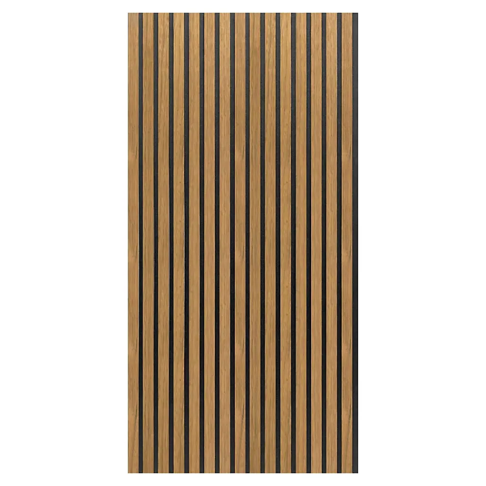 Neu.Holz Panneau Décoratif En Bois<Panneaux acoustiques Vang lot de 8 panneaux effet chêne foncé
