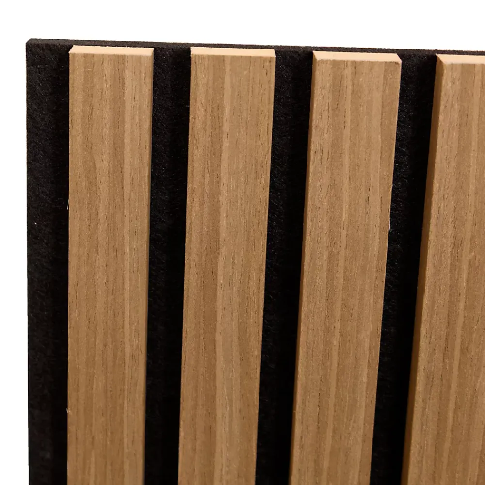 Neu.Holz Panneau Décoratif En Bois<Panneaux acoustiques Vang lot de 8 panneaux effet chêne foncé