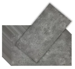 Deccart Panneaux décoratifs pour plafond et mur 7014XL Béton 6m² / 12 pièces.- Panneau Mural Décoratif