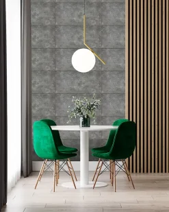 Deccart Panneaux décoratifs pour plafond et mur 7014XL Béton 6m² / 12 pièces.- Panneau Mural Décoratif