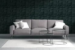 Deccart Panneaux de plafond et panneaux muraux 3D Bursztyn Vert 2 m²/ 8pièces- Panneau Mural Décoratif