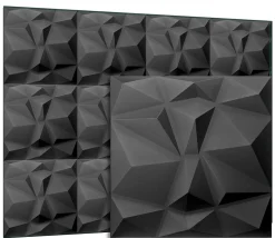 Deccart Panneau Mural Décoratif<Panneaux de plafond et panneaux muraux Decoratif 3D Bursztyn Noir 5m² / 20pièces