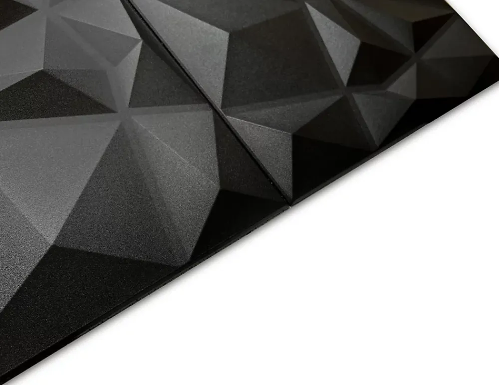Deccart Panneau Mural Décoratif<Panneaux de plafond et panneaux muraux Decoratif 3D Bursztyn Noir 5m² / 20pièces