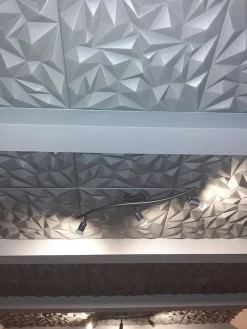 Deccart Panneau Mural Décoratif<Panneaux de plafond et panneaux muraux Decoratif 3D Ametyst Gris 12m² / 48pièces