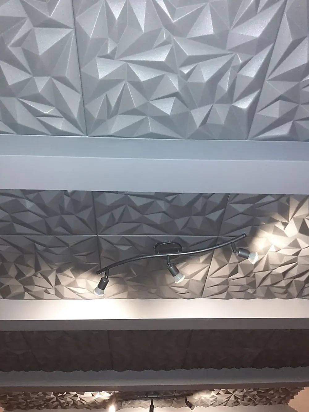 Deccart Panneau Mural Décoratif<Panneaux de plafond et panneaux muraux Decoratif 3D Ametyst Gris 12m² / 48pièces