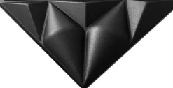 Deccart Panneaux de plafond et panneaux muraux Decoratif 3D Onyx Noir 5m² / 20pièces- Panneau Mural Décoratif