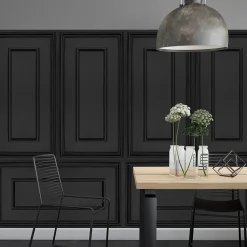 Deccart Panneau Mural Décoratif<Panneaux de plafond et panneaux muraux Decoratif Rama Noir 20m² / 40pièces