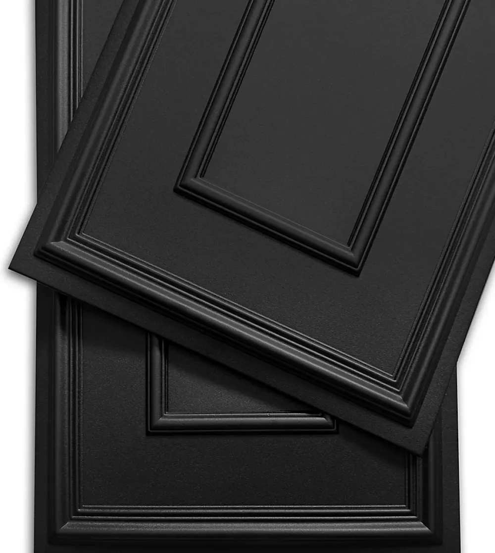 Deccart Panneau Mural Décoratif<Panneaux de plafond et panneaux muraux Decoratif Rama Noir 20m² / 40pièces
