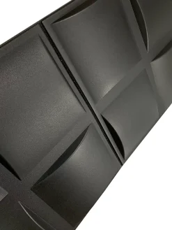Deccart Panneau Mural Décoratif<Panneaux de plafond et panneaux muraux Decoratif 3D Pled Noir 2m² / 8pièces