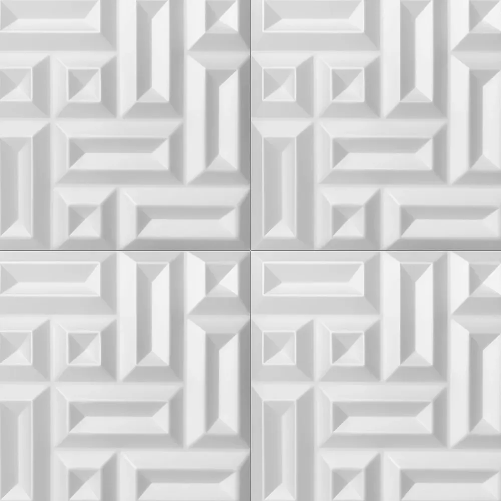 Deccart Panneau Mural Décoratif<Panneaux de plafond et panneaux muraux Decoratif 3D Sqaure 2m² / 8pièces