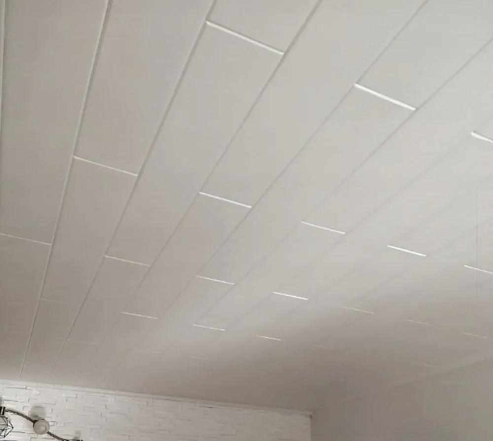 Deccart Panneaux de plafond et panneaux muraux Decoratif P08 20m² / 120pièces- Panneau Mural Décoratif
