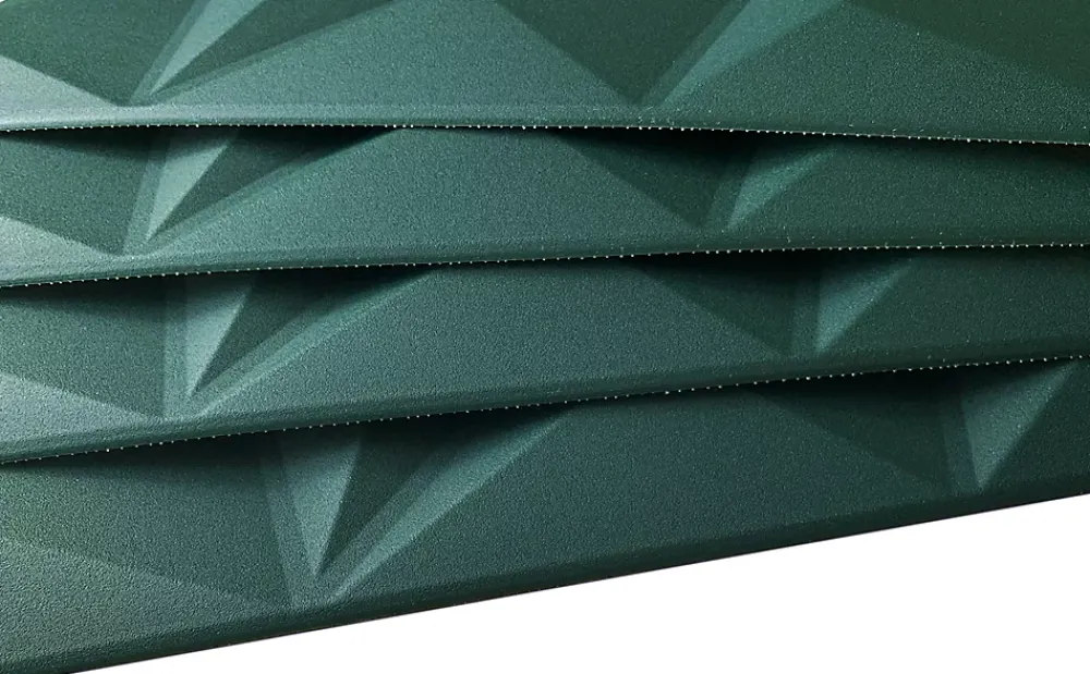 Deccart Panneau Mural Décoratif<Panneaux de plafond et panneaux muraux Decoratif 3D Brylant "62" Vert 12m² / 48pièces