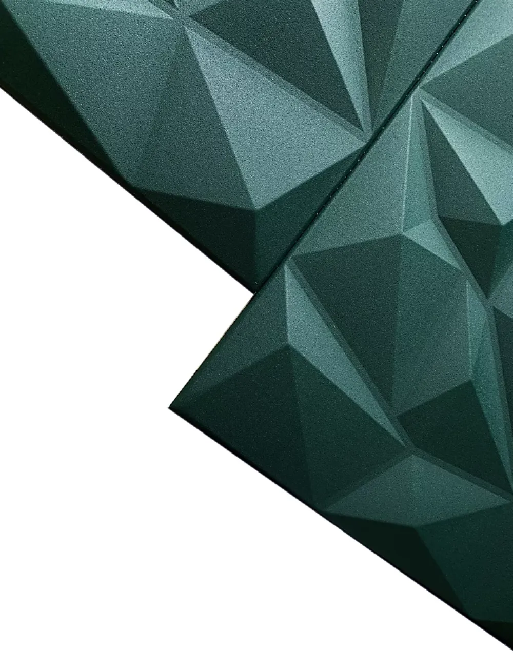 Deccart Panneau Mural Décoratif<Panneaux de plafond et panneaux muraux Decoratif 3D Brylant "62" Vert 12m² / 48pièces