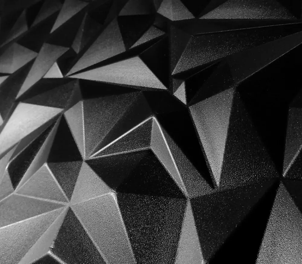 Deccart Panneau Mural Décoratif<Panneaux de plafond et panneaux muraux Decoratif 3D Ametyst Noir 2m² / 8pièces
