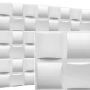 Deccart Panneau Mural Décoratif<Panneaux de plafond et panneaux muraux Decoratif 3D Pled Blanc 5m² /20pièces