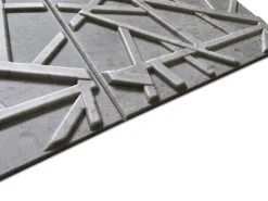 Deccart Panneaux de plafond et panneaux muraux Decoratif 3D Line Béton 