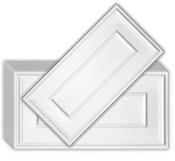 Deccart Panneau Mural Décoratif<Panneaux de plafond et panneaux muraux Decoratif Rama Blanc 20m² / 40pièces