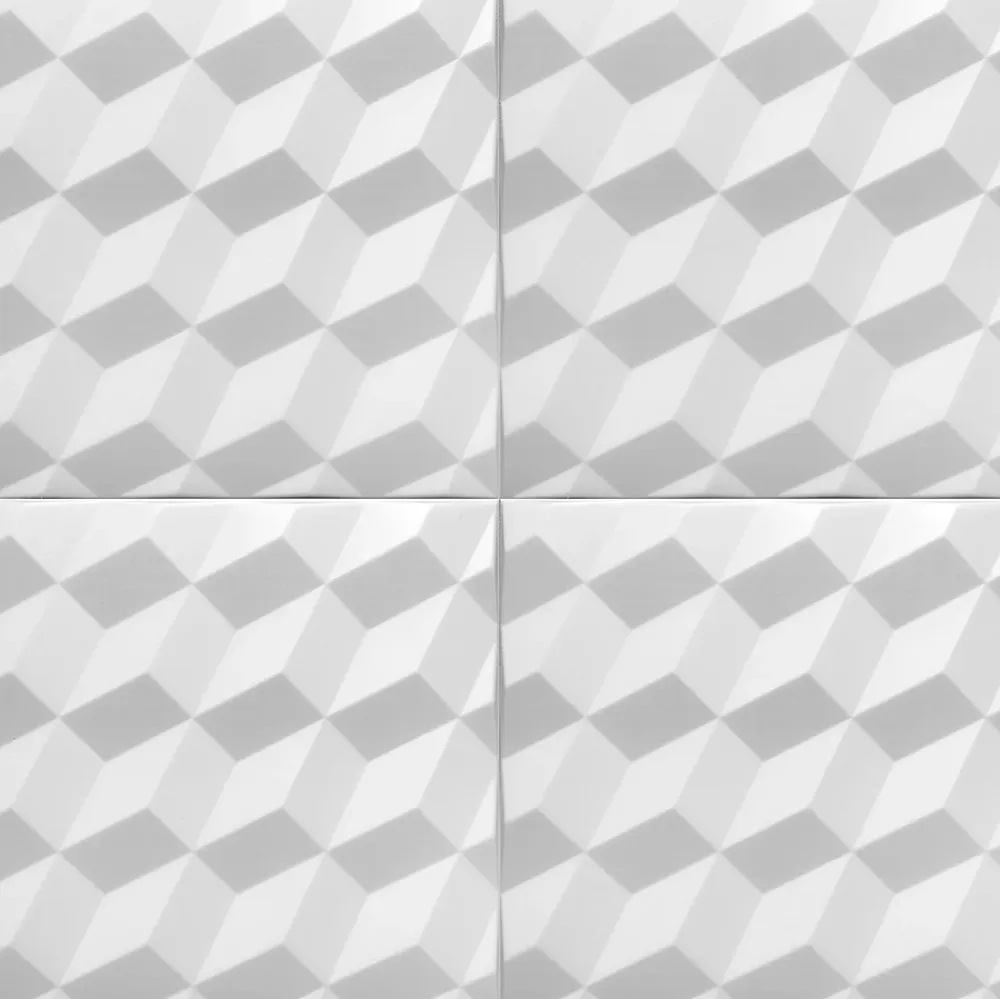 Deccart Panneau Mural Décoratif<Panneaux de plafond et panneaux muraux Decoratif 3D Romby Blanc 12m² / 48pièces