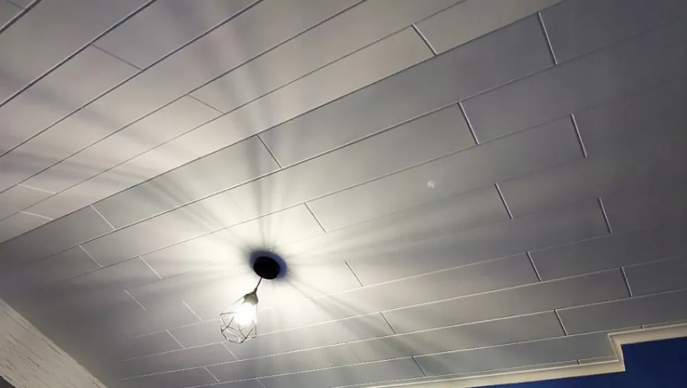 Deccart Panneaux de plafond et panneaux muraux Decoratif P08 2m² / 12pièces- Panneau Mural Décoratif