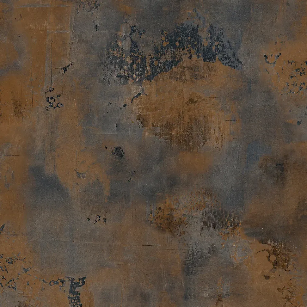 GoodHome Papier Peint<Papier peint à motif vinyle intissé Fuch effet béton bleu marine