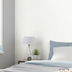 Papier peint Balisi blanc mat L.10m x l.53 cm GoodHome- Papier Peint