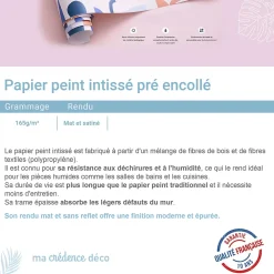 Ma Crédence Déco Papier peint Callanque de Cassis, Aquarelle 2 - Intissé - 400 cm - 280 cm - MaCrédenceDéco- Papier Peint Panoramique
