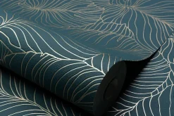 Grandeco Papier Peint<Papier peint expansé vinyle sur intissé Isa vert L.1005 x l.53 cm