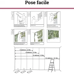 Scenolia Papier Peint Panoramique<Papier peint intissé AUTOMNAL forêt orangée 400 x 270 cm (LxH) - Tapisserie murale panoramique XXL, Made in France par