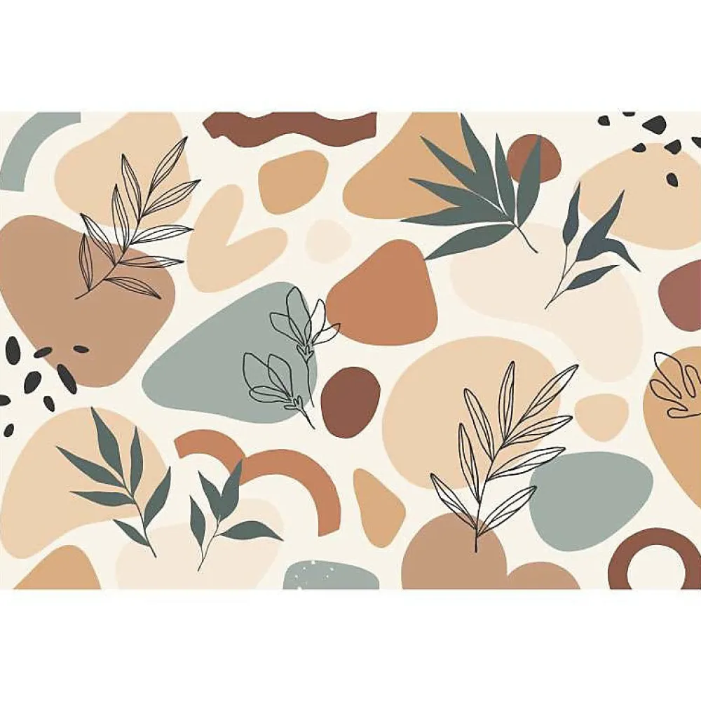 Scenolia Papier Peint Panoramique<Papier peint intissé BOHO CHIC beige 400 x 270 cm (LxH) - Tapisserie murale panoramique XXL, Made in France par