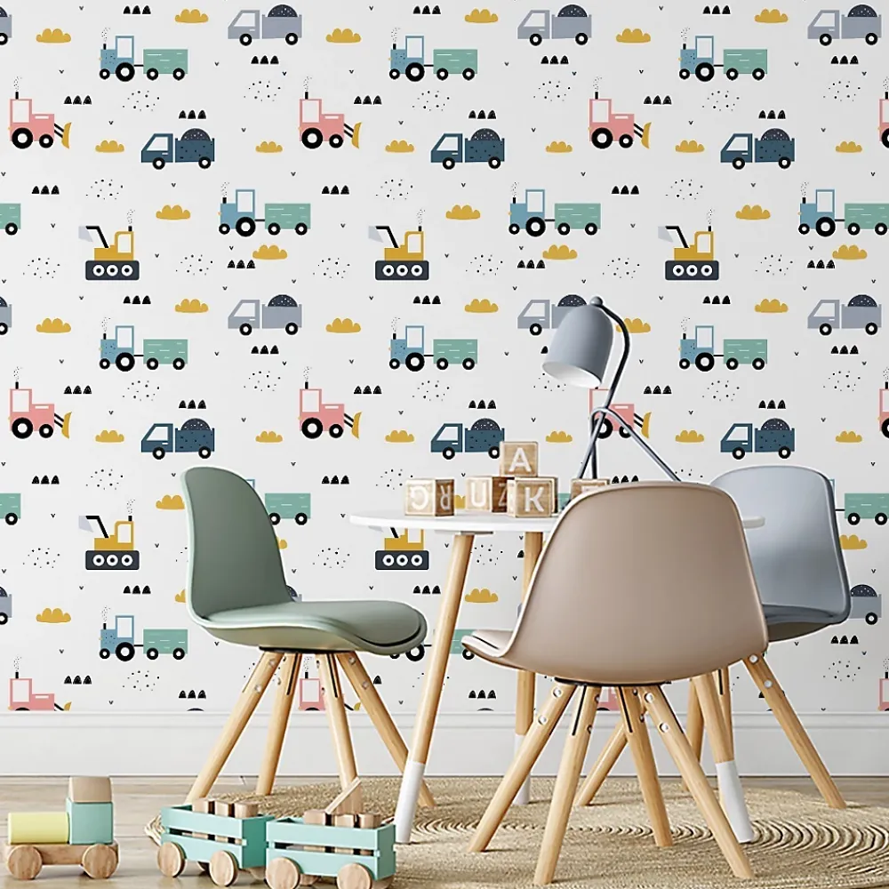 Muralo Papier Peint<Papier Peint Intissé Pour Chambre D'Enfant VEHICULES Nuages