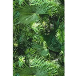 A.S. Creation Papier peint Jungle Palm - Vert - - 10 x 0,53m - Chambre - A coller - Floral et végétal- Papier Peint