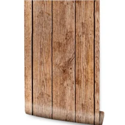 Muralo Papier Peint Panneaux En Bois Pour La Chambre- Papier Peint