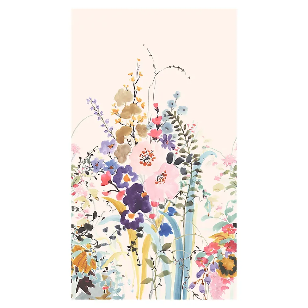 GoodHome Papier Peint Panoramique|Papier Peint<Papier peint panoramique intissé Venetian fleurs pastel L.280 x l.159 cm