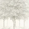 GoodHome Papier peint panoramique Intissé Sunste gris clair 200 x 280 cm- Papier Peint Panoramique
