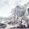 Komar Papier peint panoramique Dreamworld 300x280cm- Papier Peint Panoramique