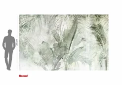 Komar Papier Peint Panoramique<Papier peint panoramique sur intissée de - Botanical Boho - Taille: 400 x 250 cm