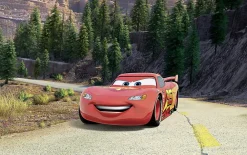 Komar Papier Peint Panoramique<Papier peint panoramique sur intissée de - Disney and Pixar Cars Every Road has a Story - Taille: 400 x 250 cm
