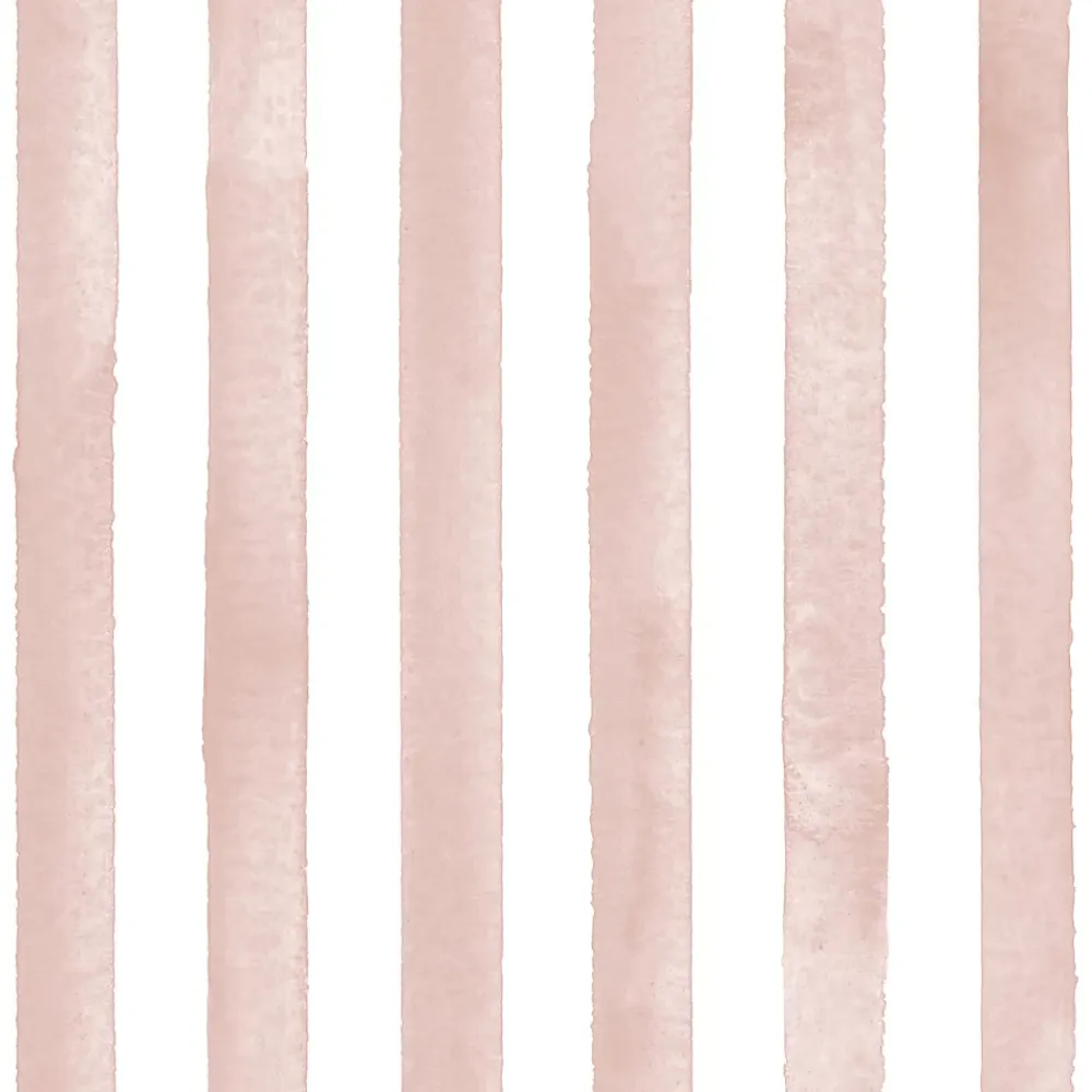 GoodHome Papier Peint<Papier peint pré-encollé vinyle à rayures Easy Roll Satori rayures rose l.53 x H.1005 cm
