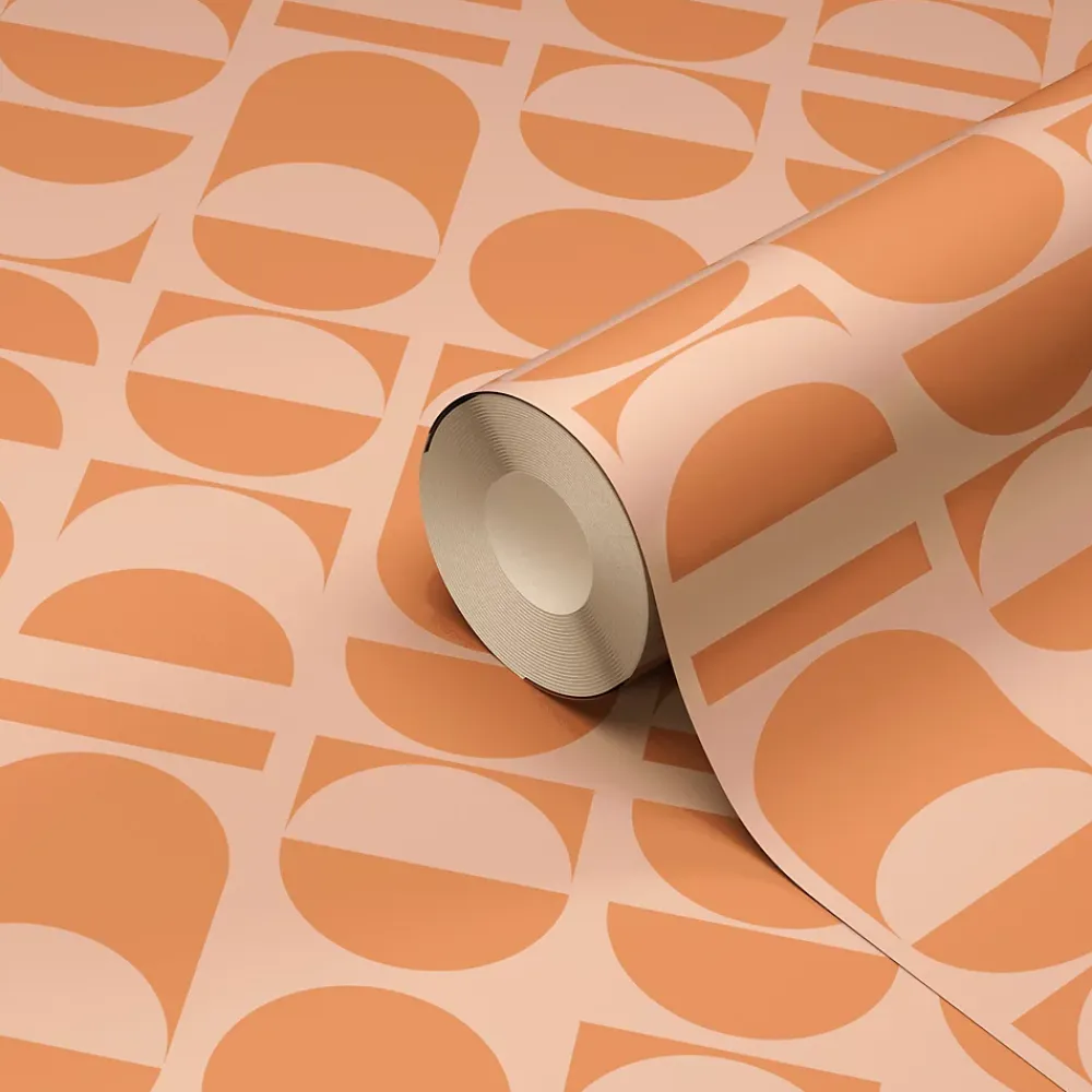 GoodHome Papier Peint<Papier peint Suède intissé Irving beige l.53 x H.1000 cm