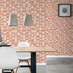 GoodHome Papier Peint<Papier peint Suède intissé Paiute beige l.53 x H.1000 cm