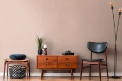 A.S. Creation Papier Peint<Papier peint vinyle grainé sur intissé uni beige rose L.1005 x l. 53 cm, As Creation Around